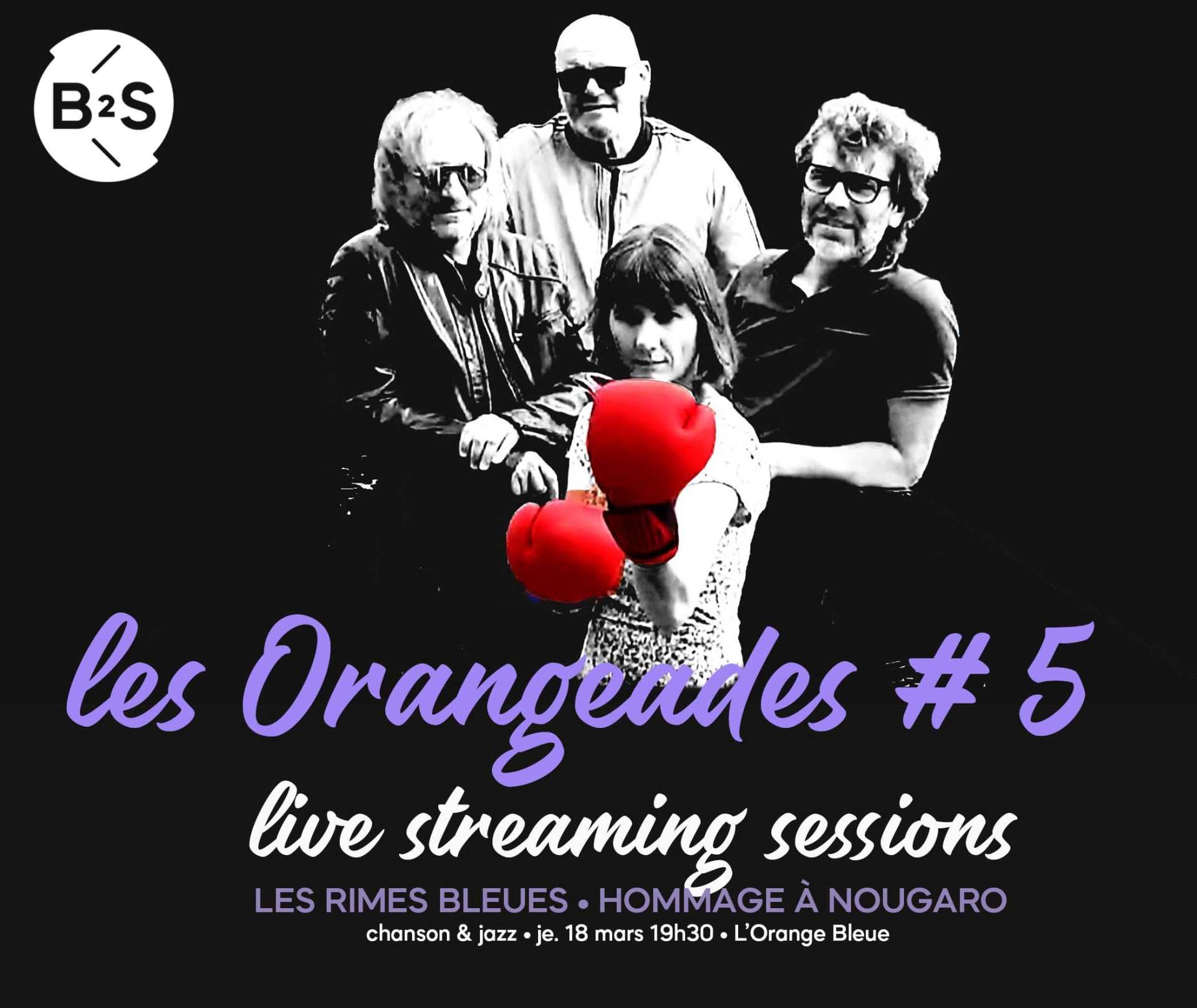 Orangeades 5 les rimes bleues